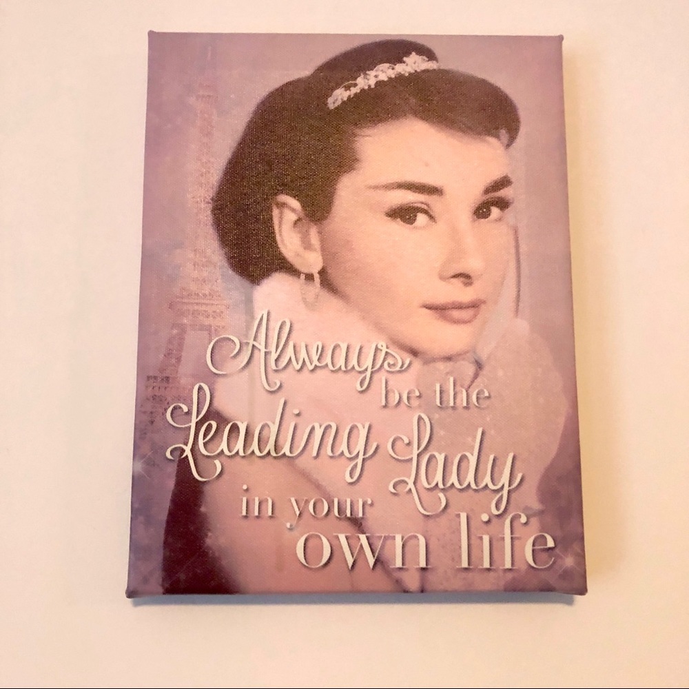 Audrey Hepburn Wall Hanging